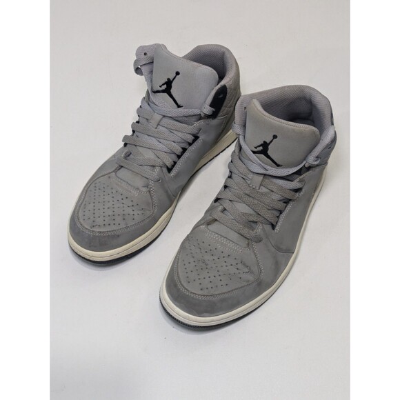 Nike Men\'s Air Jordan 1 Flight 3 Retro #706954 Sneakers, Cool Wolf Grey, 8.5 US main image 9